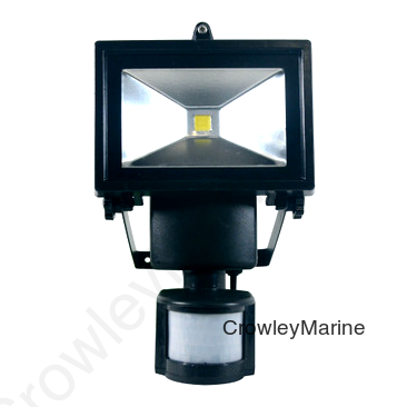 Single COB Solar Motion Activated Security Light with Integrated LED (22260)