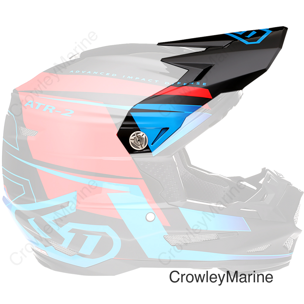 ATR-2 Visor - Mach - Black/Red/Blue