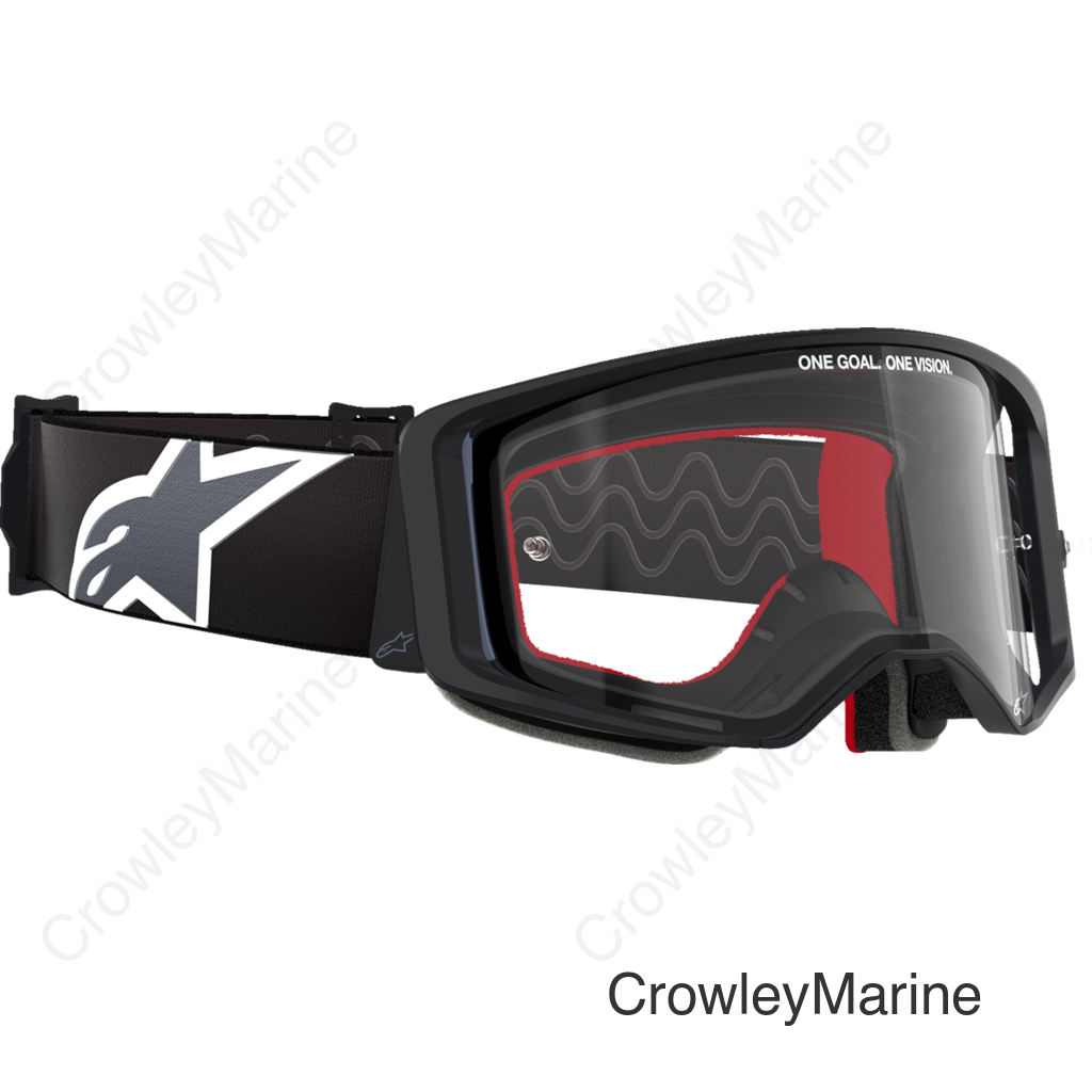 Supertech Goggle - Corp - Black/Gray - Clear