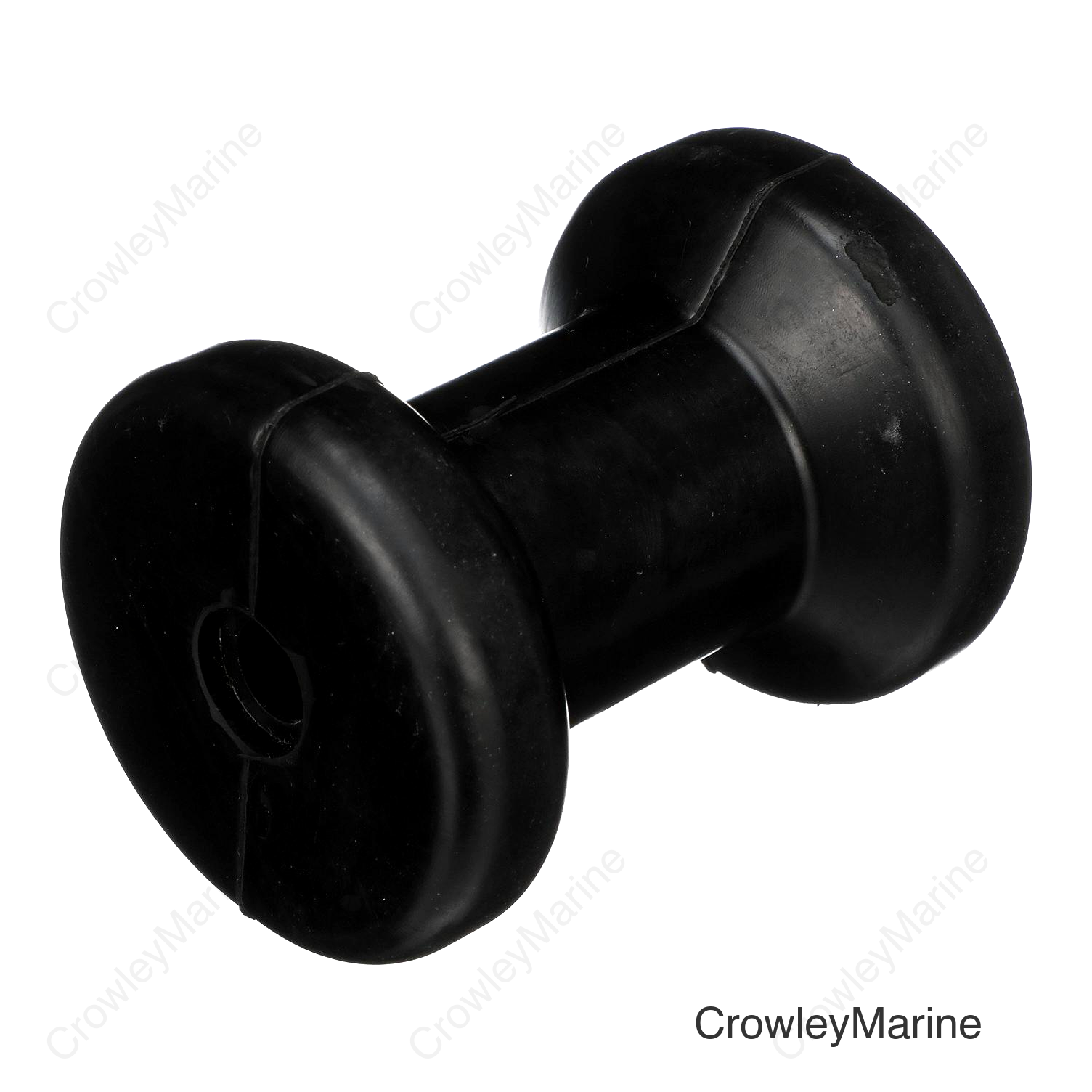 Seachoice Molded Spool Roller w/ Plastic Sleeve, Black, Boat Trailer, 4 In. X 5/8 In.