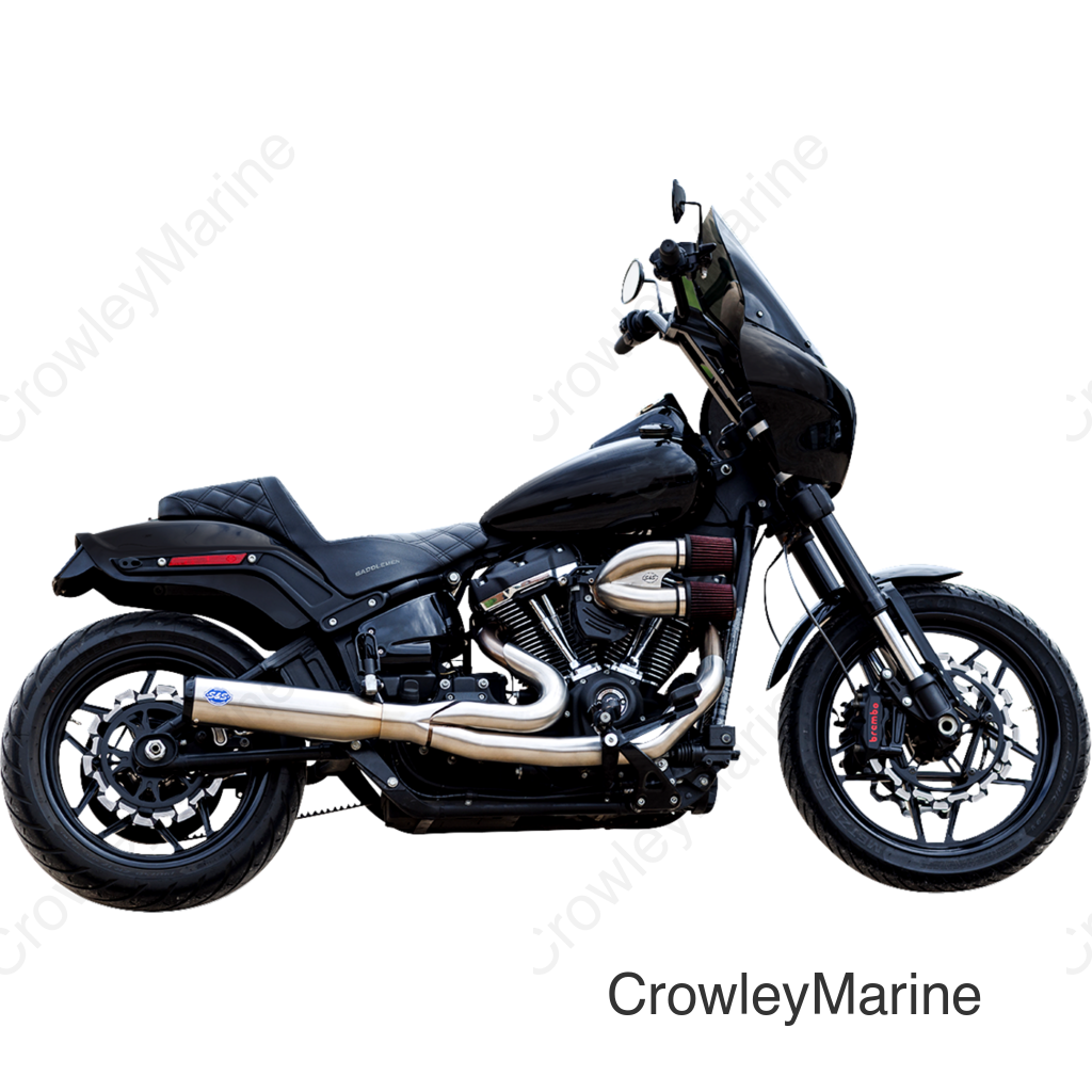 2-into-1 Qualifier Exhaust System - Race Only - Brushed Stainless