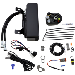 Oil Cooler Kit - Flat Black - Touring thumbnail-1
