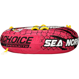 Seachoice Sea-Normus Towable Tube, Open Top Boat Tube w/ Air-Cushioned Floor, 4 Person, 69 In. X 69 In. thumbnail-1
