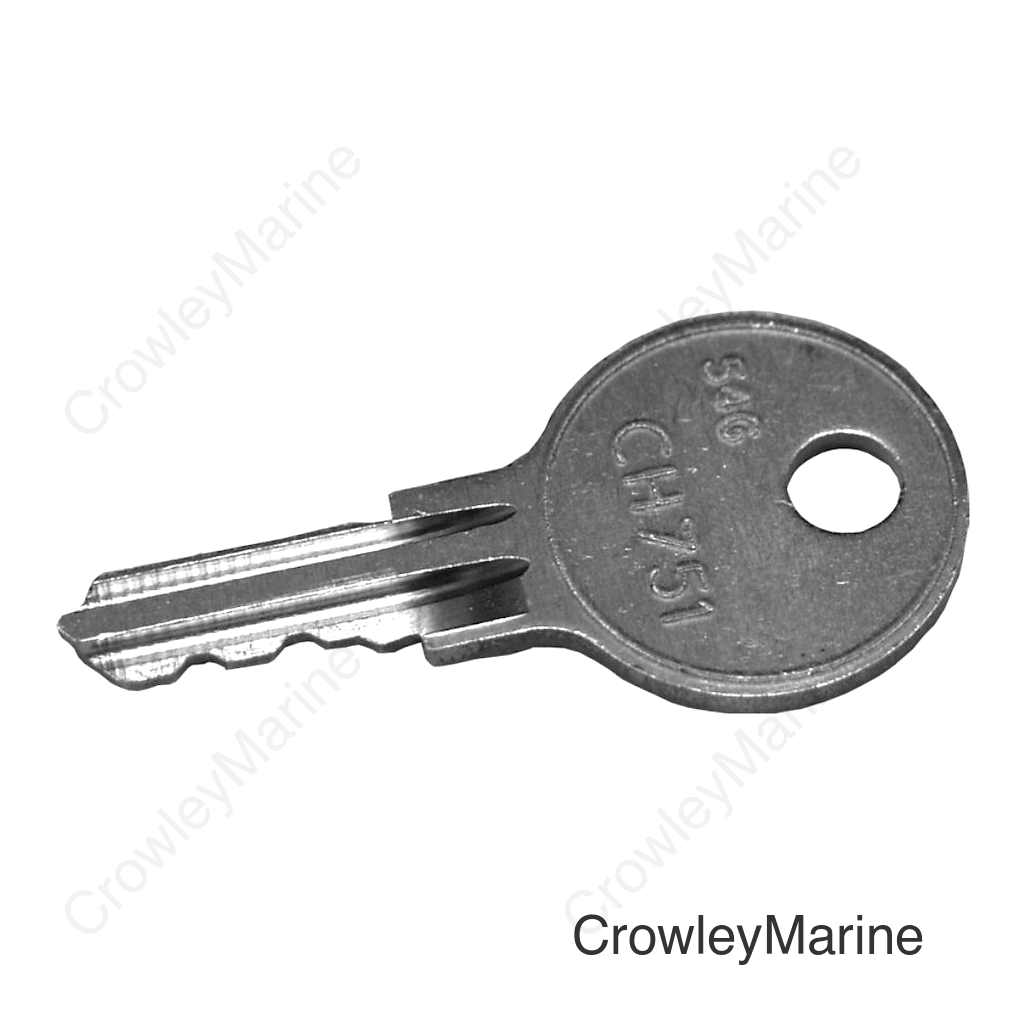 REPLACEMENT HURD KEY 751 PKG-2
