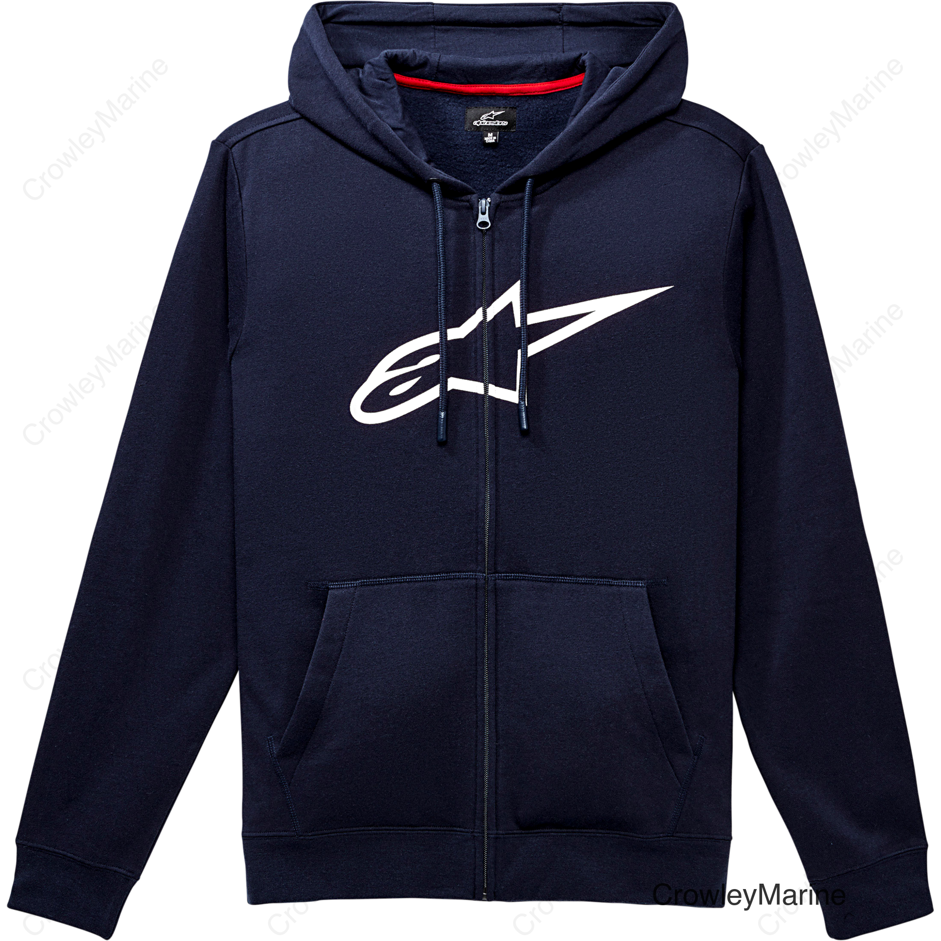 AGELESS II FLEECE NAVY/WHITE LG