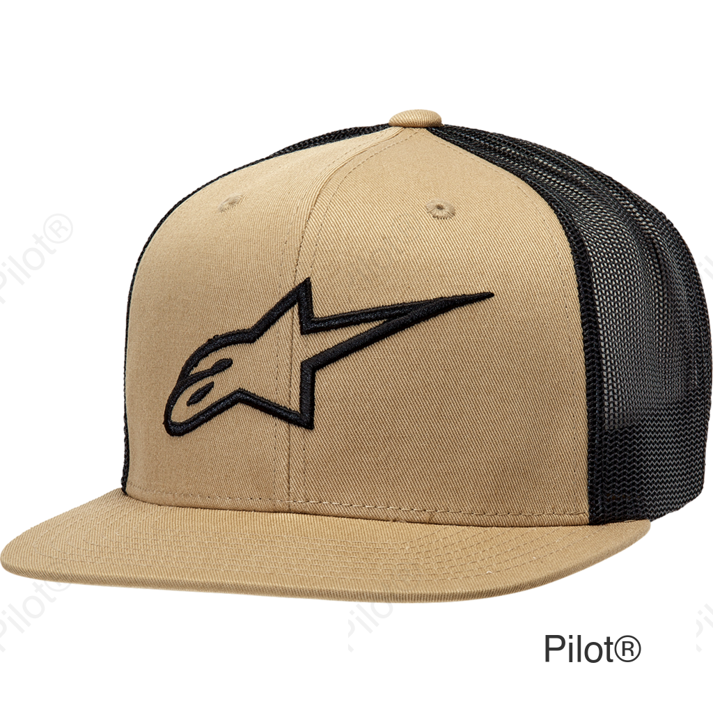 Corp Trucker Hat - Sand/Black - One Size