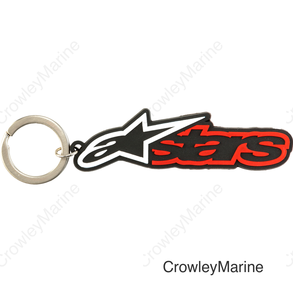 BLAZE KEY FOB BLACK/RED