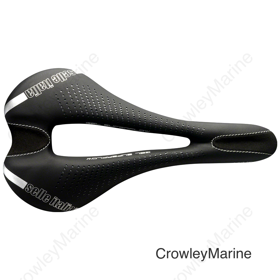 Selle Italia Max SLR Gel Superflow Saddle - Titanium Black L3