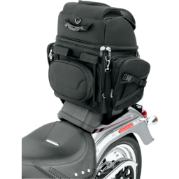 Backseat/Sissy Bar Bag - Black thumbnail-8