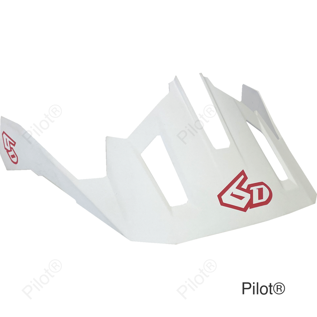 ATB-2T Visor - Ascent - White - XS/S