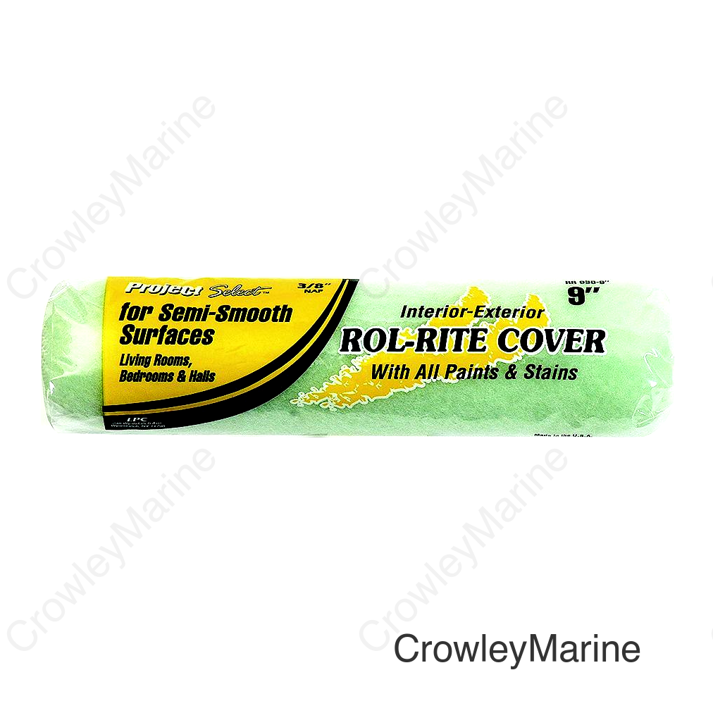 9 Roller 3/8 Nap Poly Core