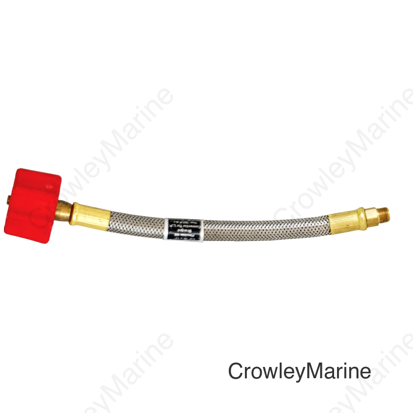 STAINLESS PIGTAIL HGH CAP
