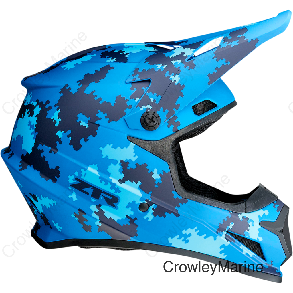HLMT RISE CAMO2 BLUE 2X