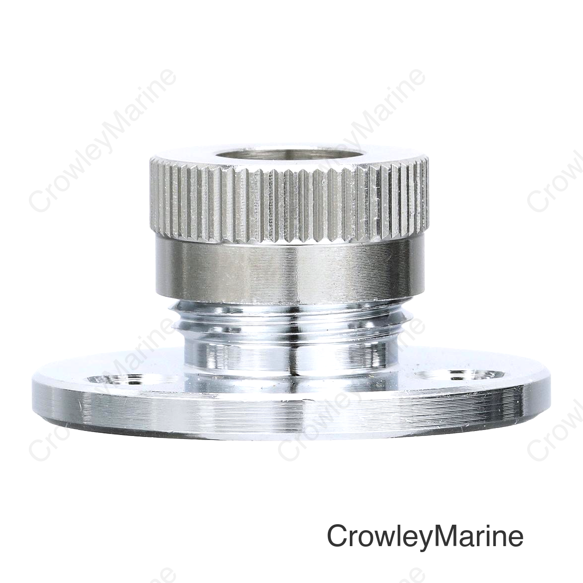 Seachoice Cable Outlet, 1/4 In., Weatherproof, Chrome-Plated Brass