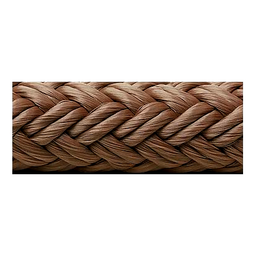 Seachoice Double-Braid Nylon Dock Line w/ Eye Splice, Pre-Shrunk, Heat Stabilized, 1/2 In. X 20 Ft., Burgundy thumbnail-0