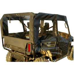 Soft Doors - Middle/Rear Windows - Black - Honda Pioneer 1000 thumbnail-10