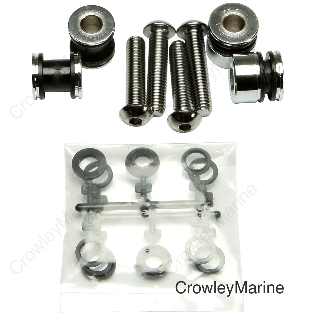 DOCKING HARDWARE KIT CHROME SOFTAIL