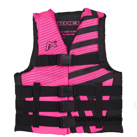 AIRHEAD TREND VEST  BLACK / HOT PIN