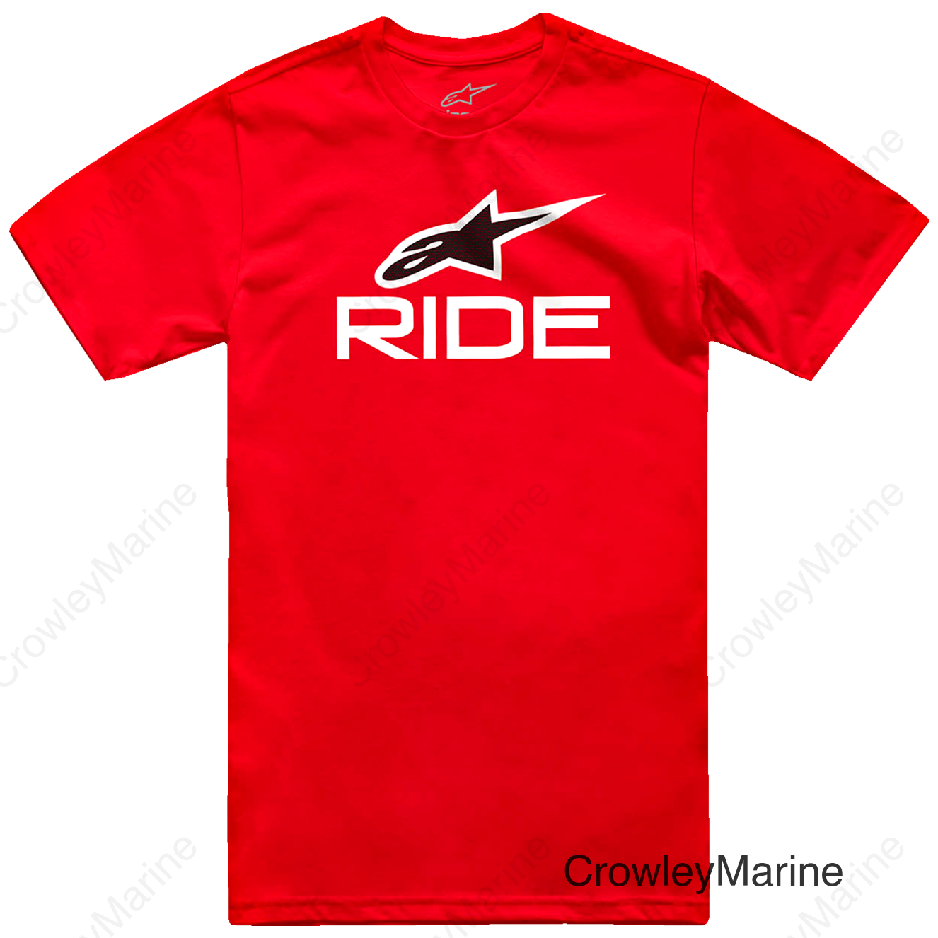 Ride 4.0 T-Shirt - Red/White/Black - Large