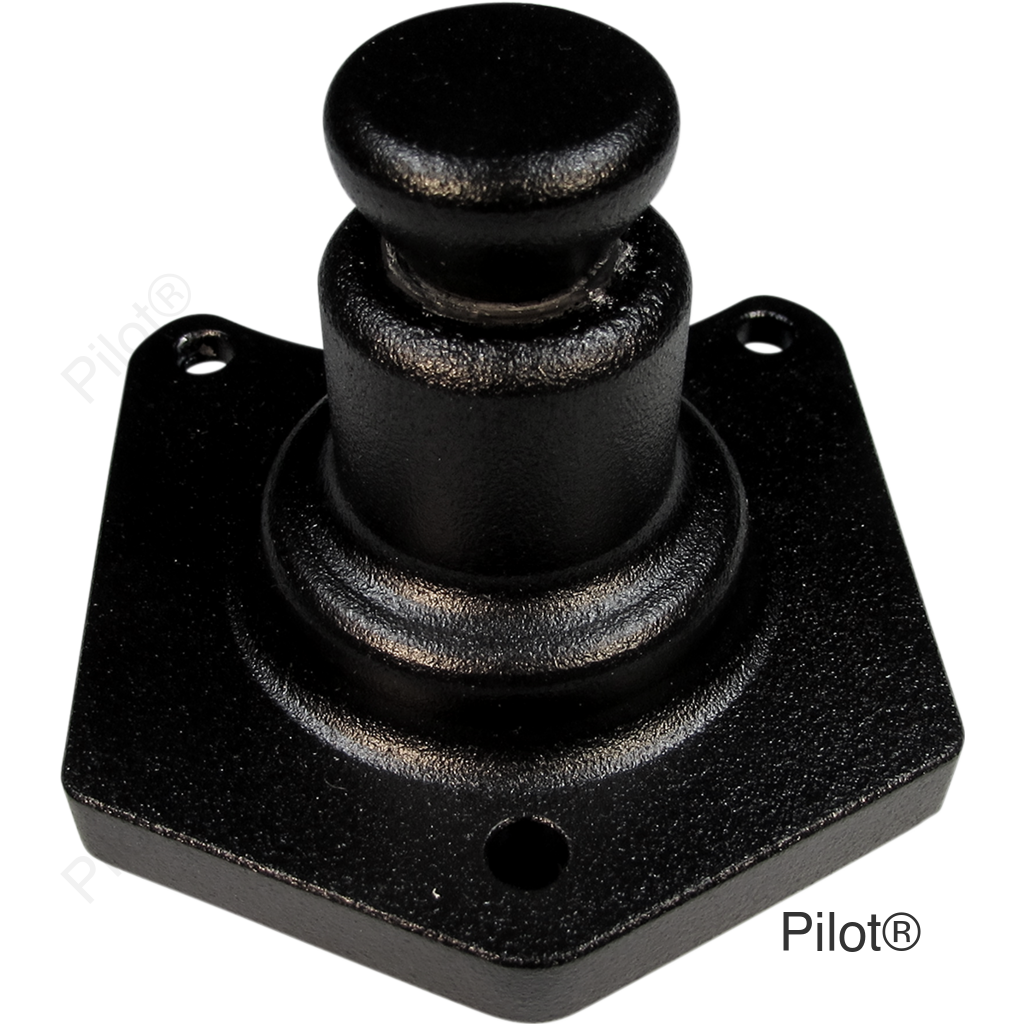Solenoid End Cover - Starter Buttons - Black