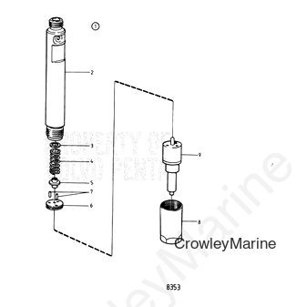 Adjusting Washer(V2) - Volvo Penta (243480)