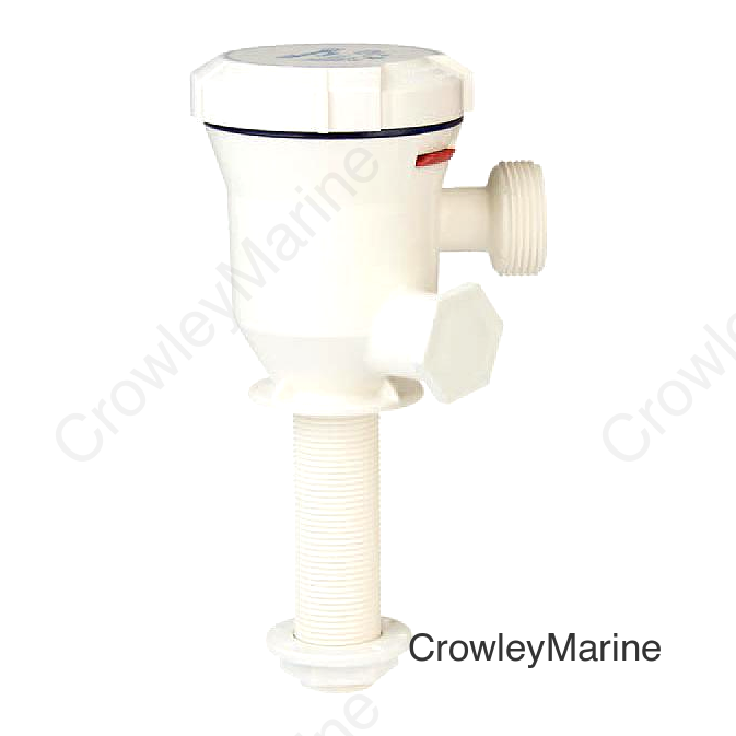 Attwood 56504 Tsunami MK 2 Cartridge Aerator Pump, Long Straight Inlet