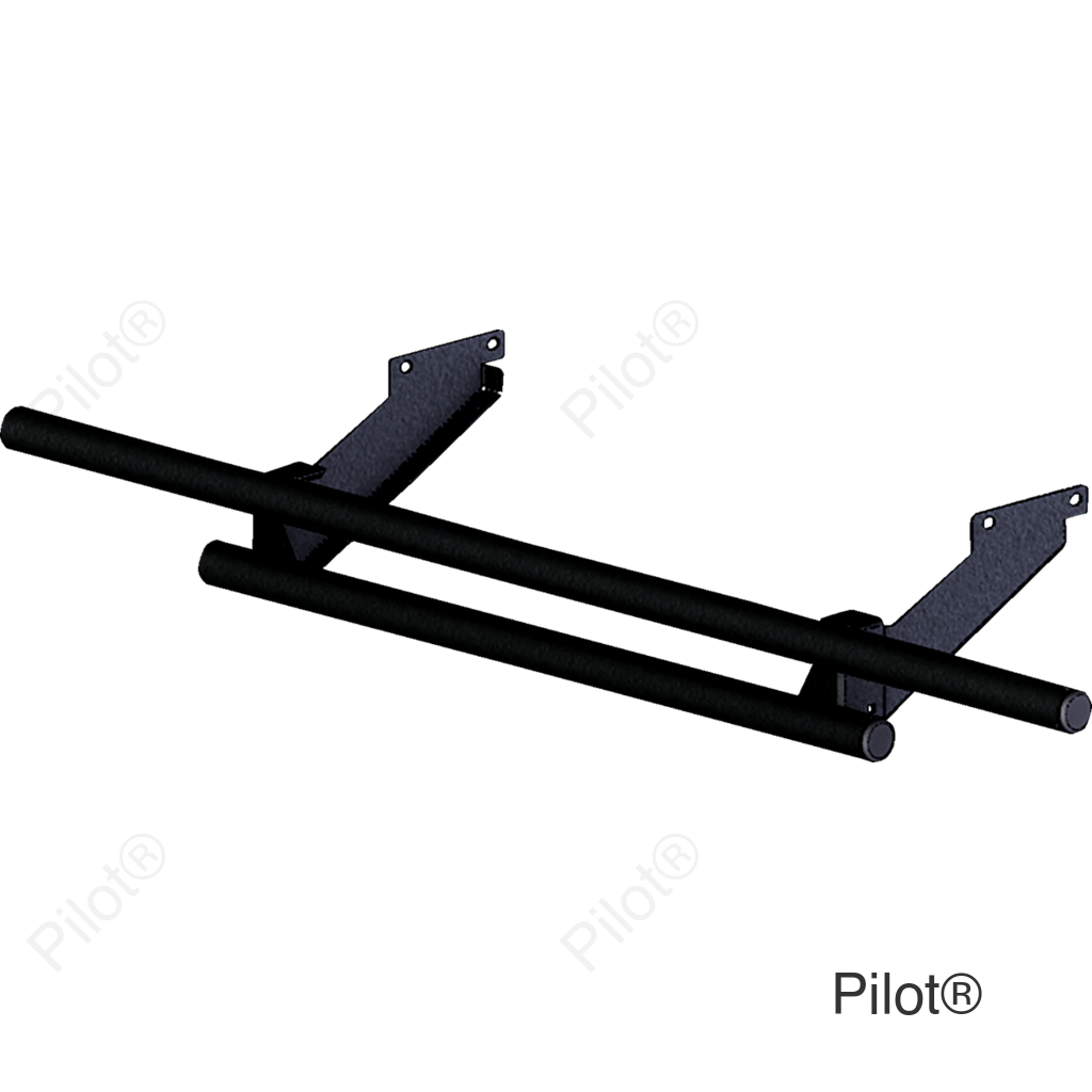 Rear Bumper - Black - John Deere Gator