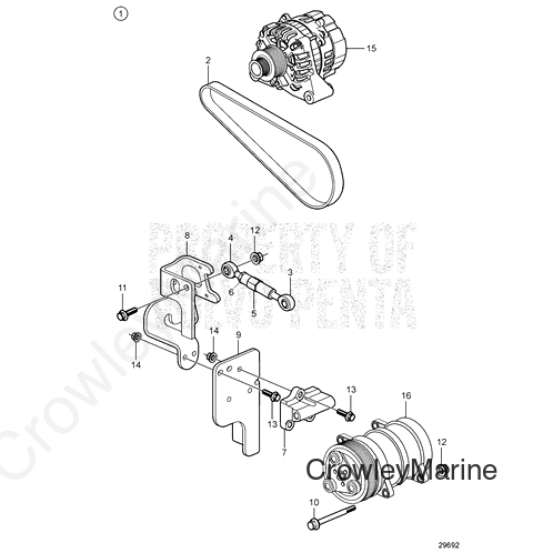 Alternator Kit (V2) - Volvo Penta (23343326)