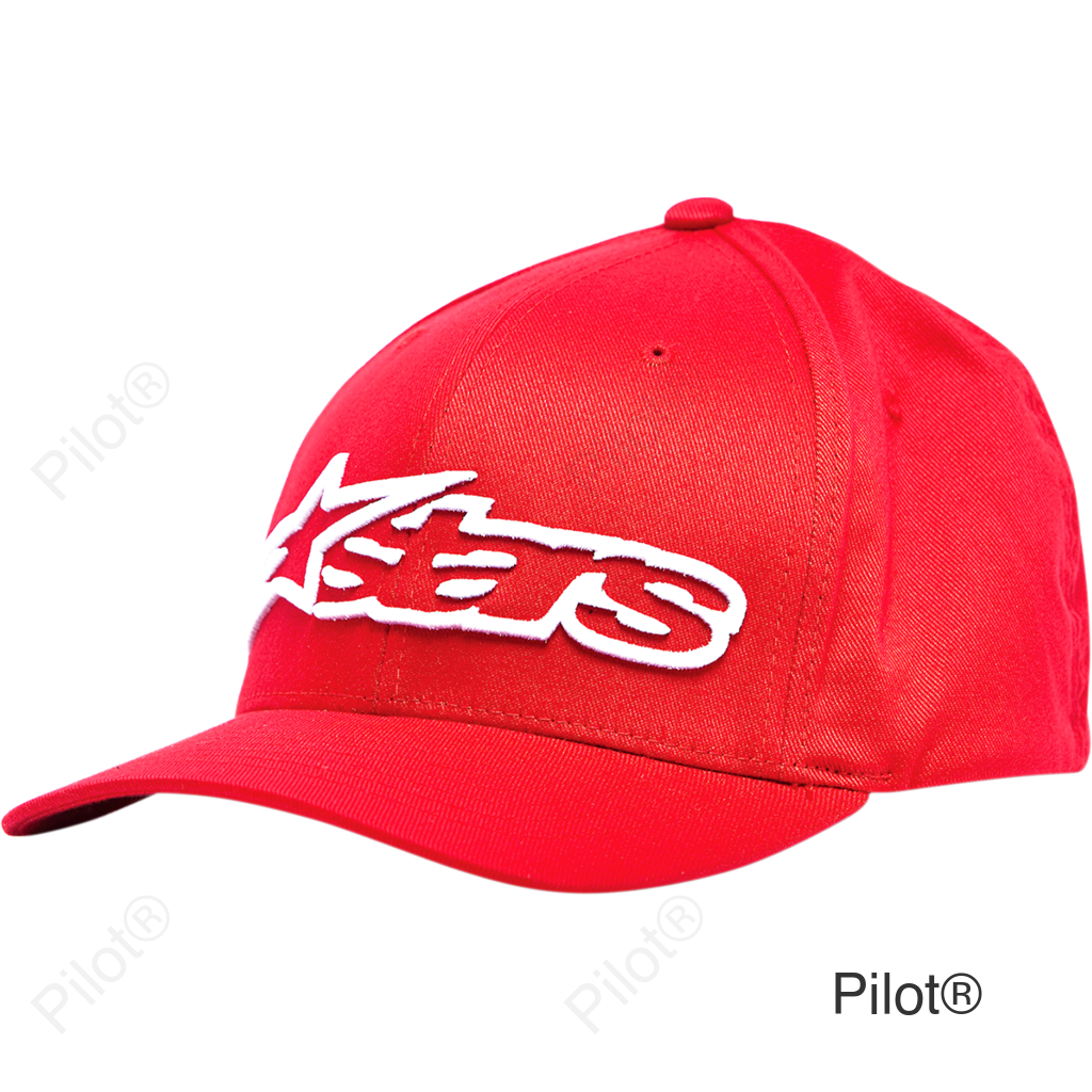 Blaze Flexfit® Hat - Red/White - Large/XL