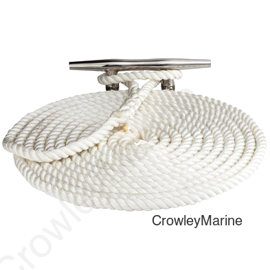 TWISTED Nylon LINE 1/2"X15' White (301112015WH-1)