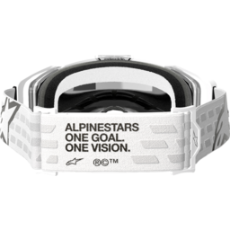 Vision 8 Goggle - Corp - White - Silver Mirror thumbnail-3