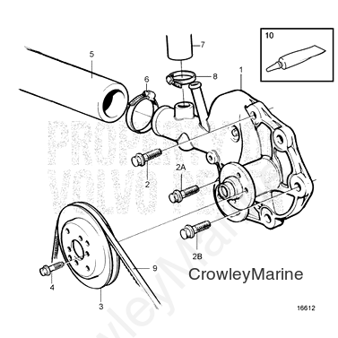 Suction Pipe(V2) - Volvo Penta (859728)