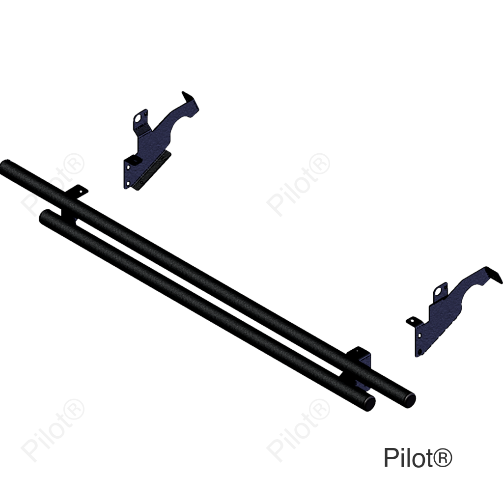 Rear Bumper - Black - Honda