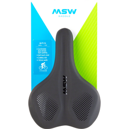 MSW SDL-192 Spin Fitness Saddle - Chromoly Black