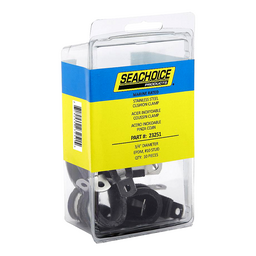 Seachoice Stainless Steel Cable Clamps, 3/4 In., EPDM thumbnail-2