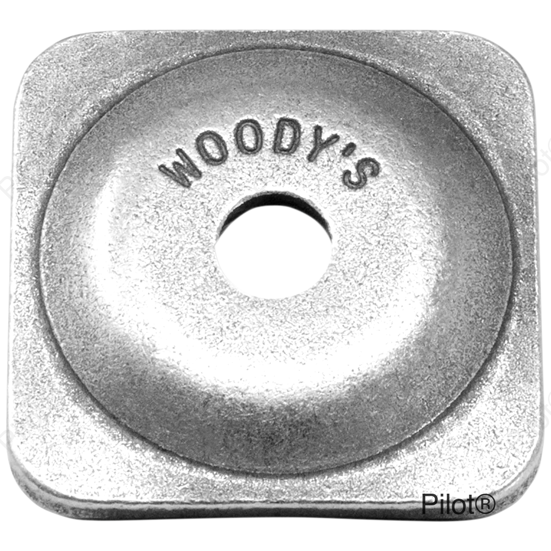 Support Plates - Natural - Square - 12 Pack