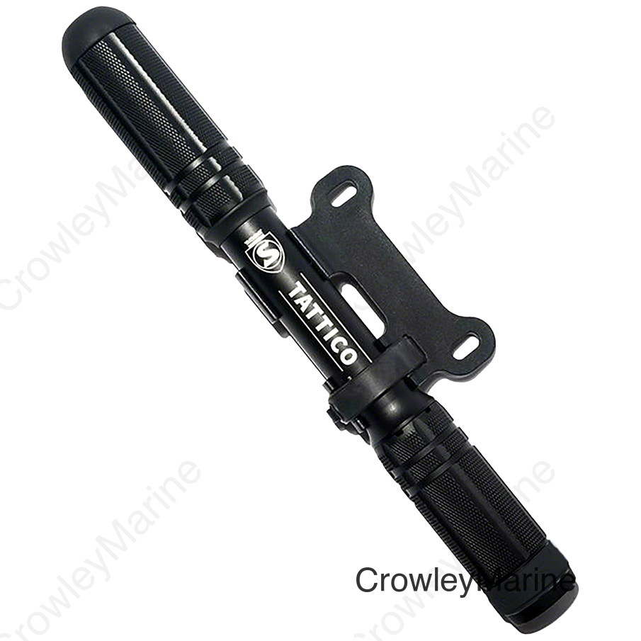 Silca Tattico Mini Frame Pump - 100psi Aluminum Presta/Schrader With Bracket