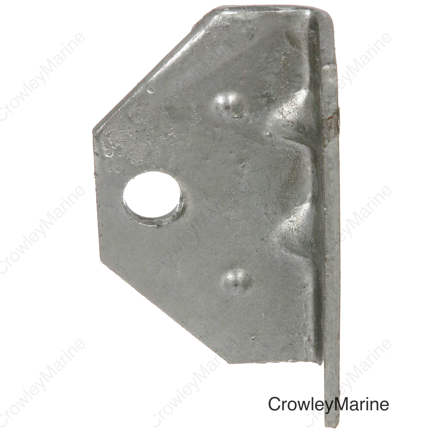 Seachoice Replacement Angle Bracket for Boat Trailer Swivel Bolster Bracket, 11 Gauge Galvanized Steel
