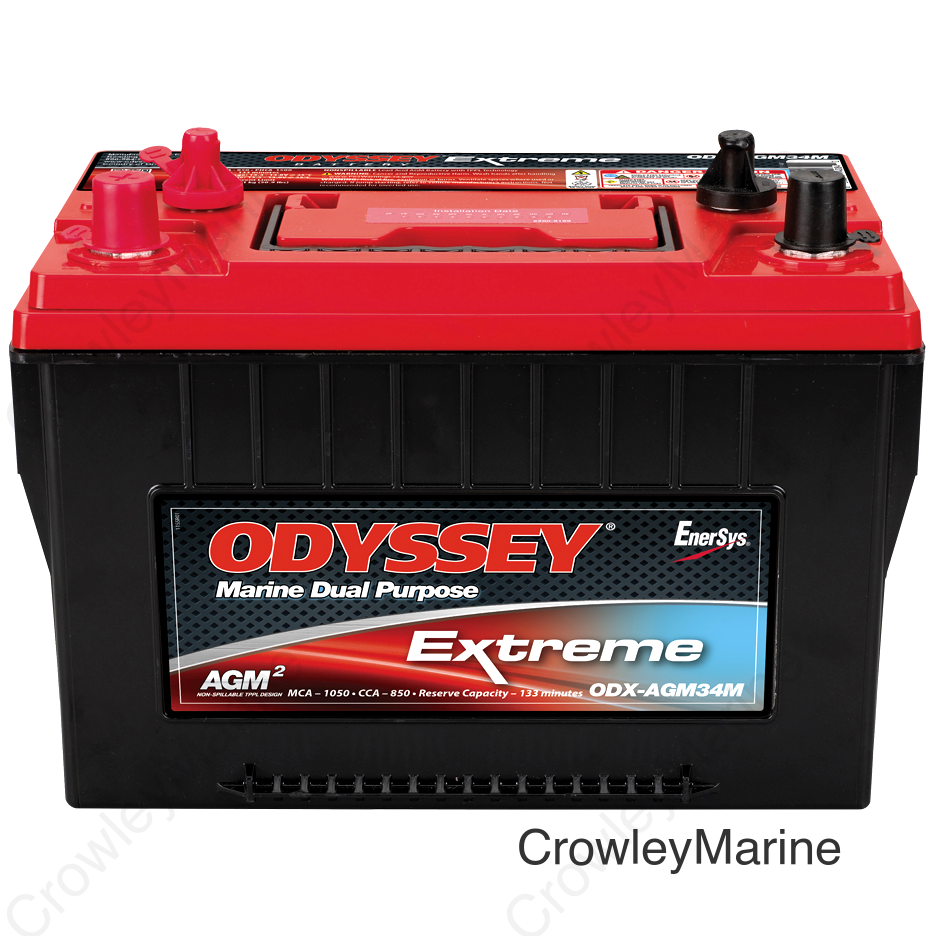 Odyssey Battery Marine/RV Extreme AGM Battery (34M-PC1500ST)