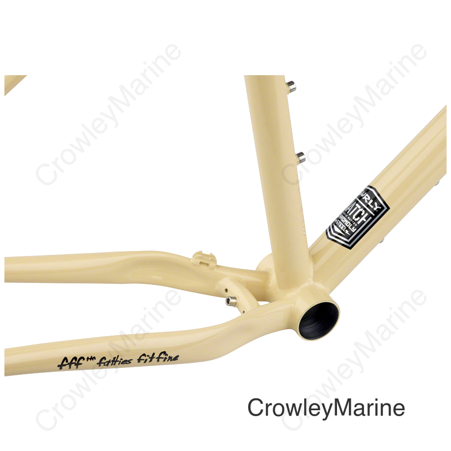 Surly Bridge Club Frameset - 27.5/700c Steel Whipped Butter X-Large