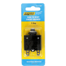 Seachoice Circuit Breaker, Push to Reset, 5 Amp thumbnail-4