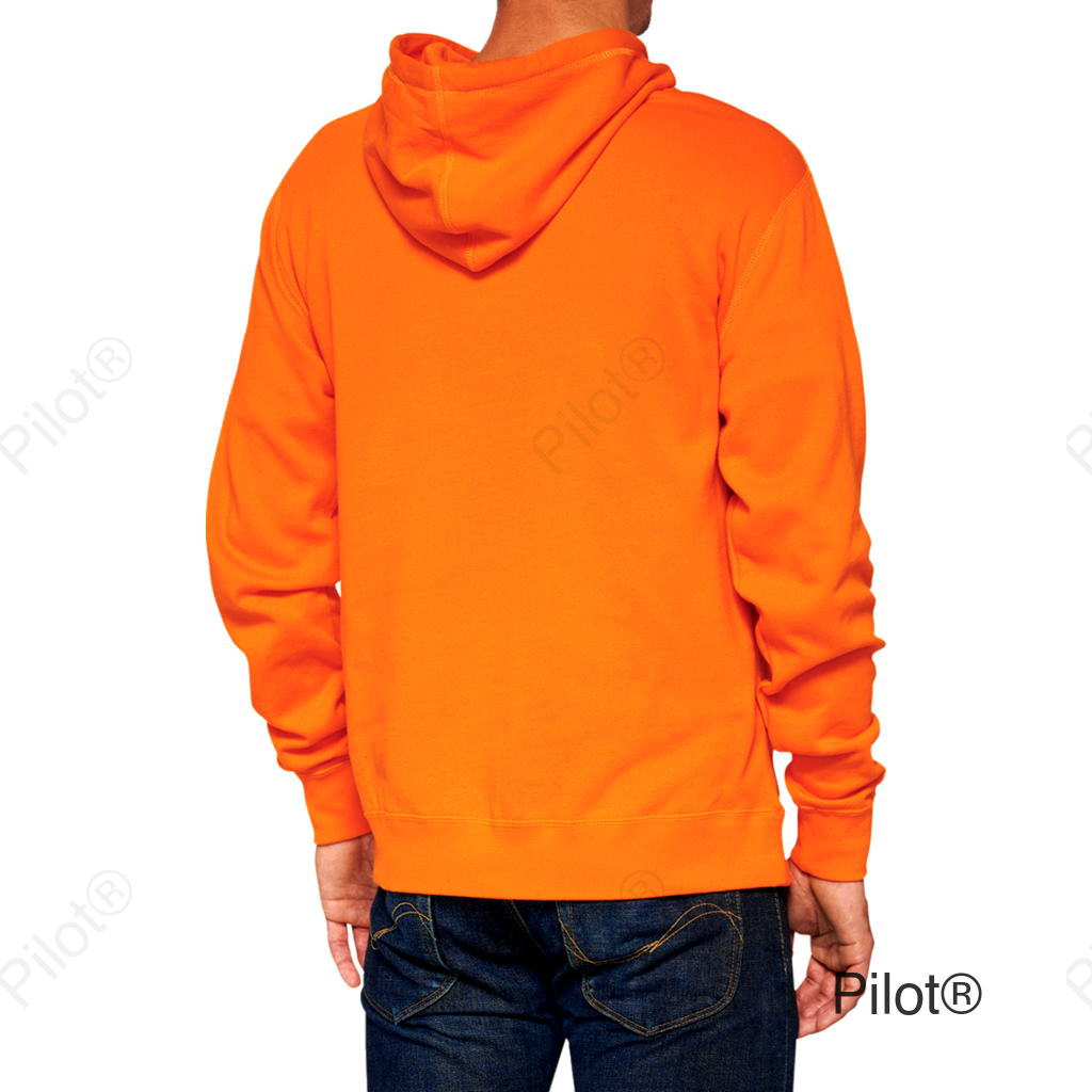 Hoodie Icon - Orange - Large