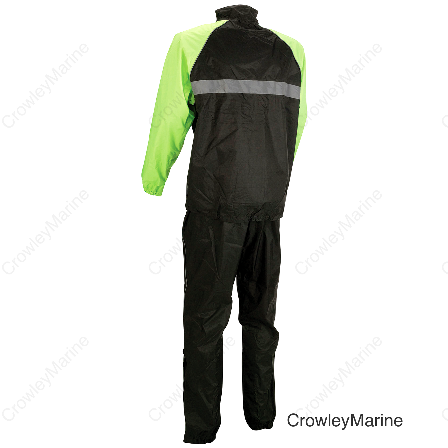 RAINSUIT Z1R BLK/HIVIZ LG