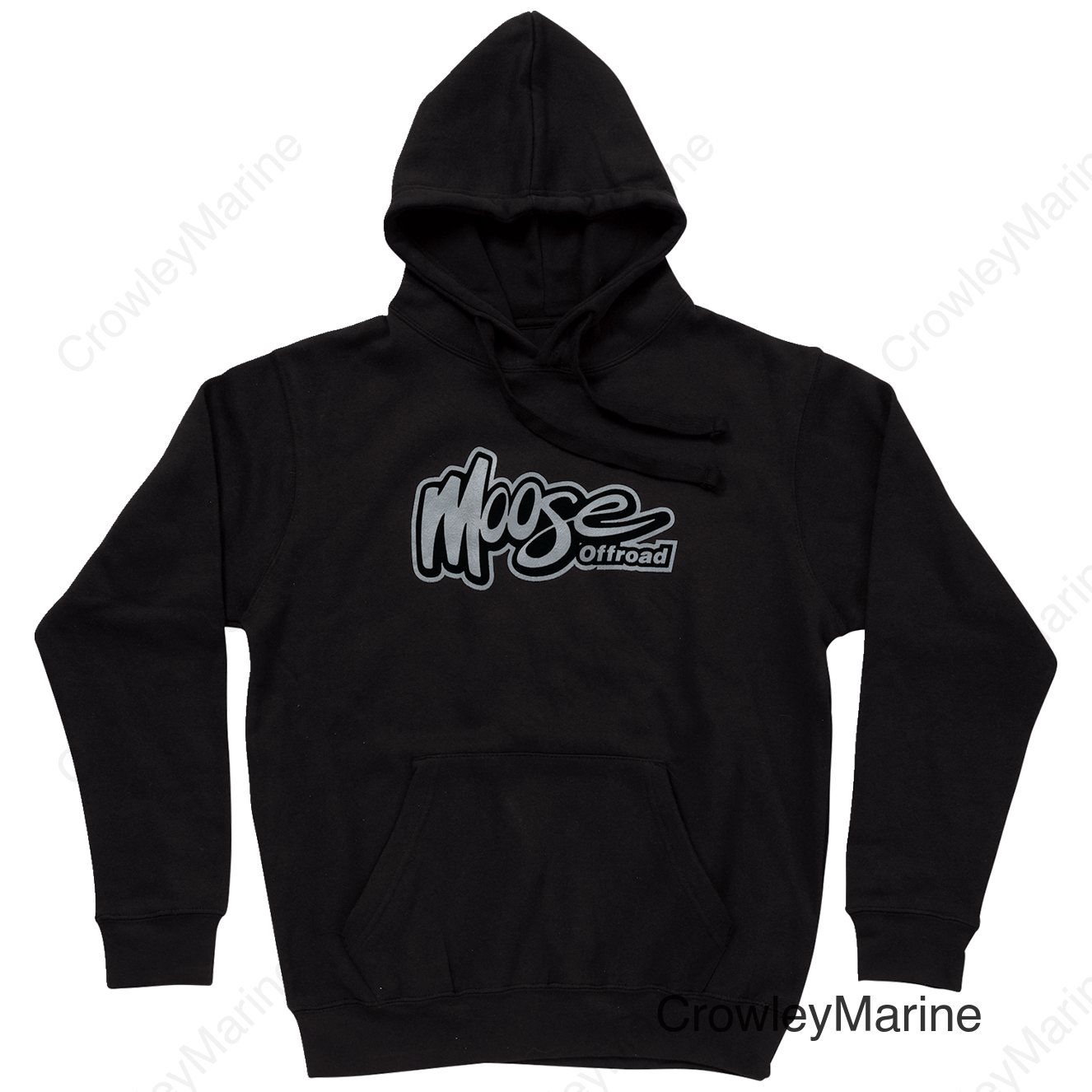 HOODIE WMN MOOSE OFFROAD BLACK XL