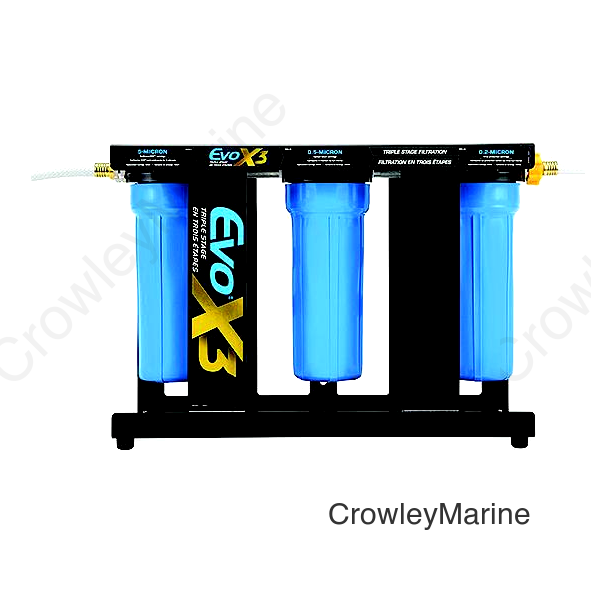 Camco 40649 Evo X3 Triple Stage Premium Rv Water Filter Kit