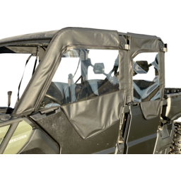 Soft Upper Doors - Black - Can-Am Defender Max thumbnail-1