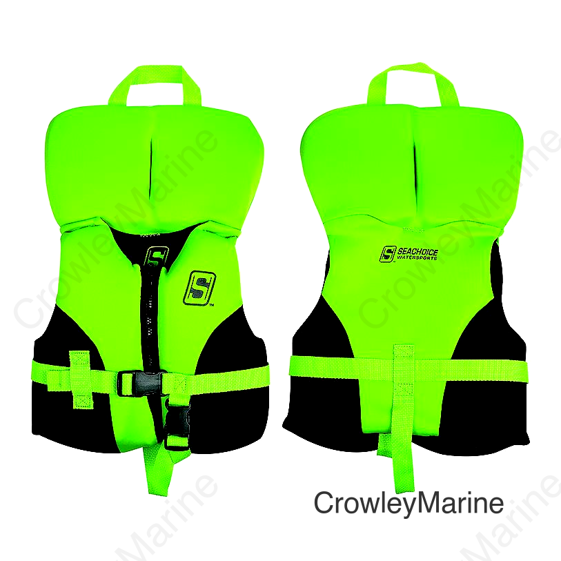 Seachoice Evo Life Jacket - Infant - Green/Black
