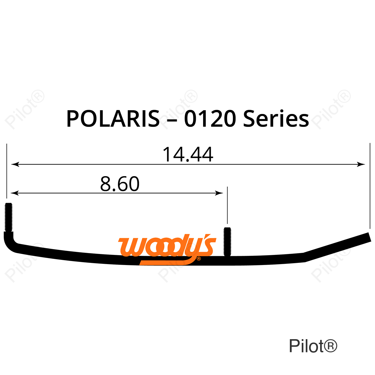 Mini Sled Runner - Standard - Polaris