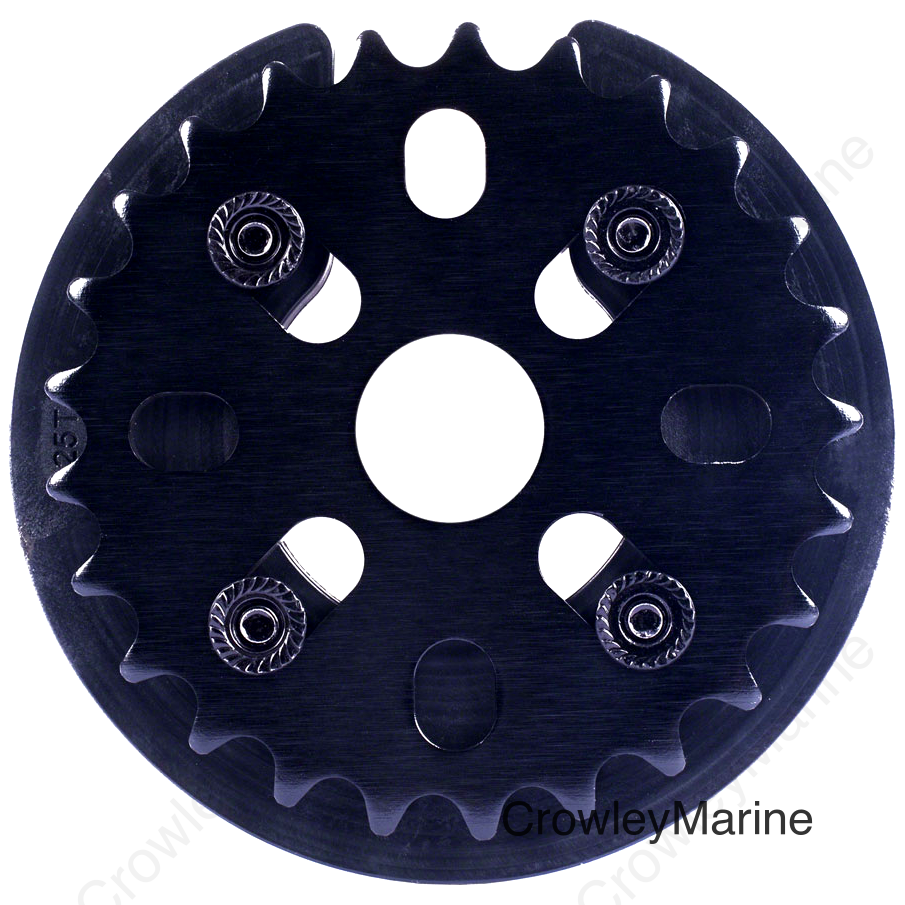 Cult Conviction Guard Sprocket - 25T Black