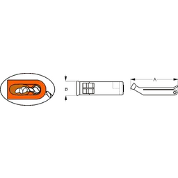 Life Jacket Whistle, Carded thumbnail-1
